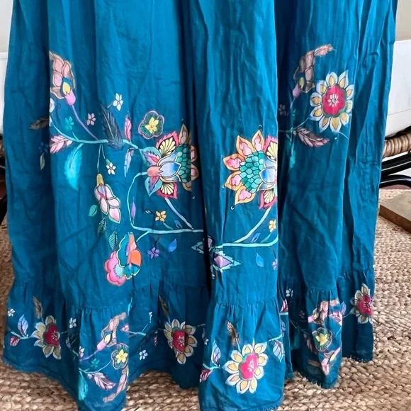 Natural Life Teal and Purple Boho dress - Picture 7 of 8